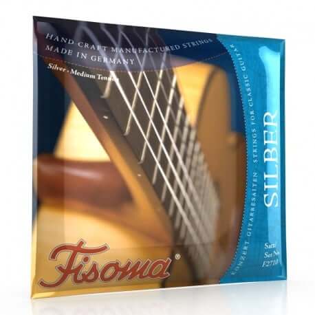 Cordes De Guitare Pour Guitare Classique – Qualité Sonore Brillante Cordes  En Nylon Transparent Enroulées En Alliage De Cuivre Argenté 6 Cordes/ensemb