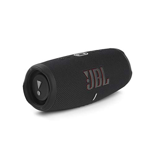 JBL Charge 5 – Enceinte portable Bluetooth avec chargeur intégré – Son puissant et basses profondes – Autonomie de 20 hrs – Etanche à l’eau et à la poussière – Noir