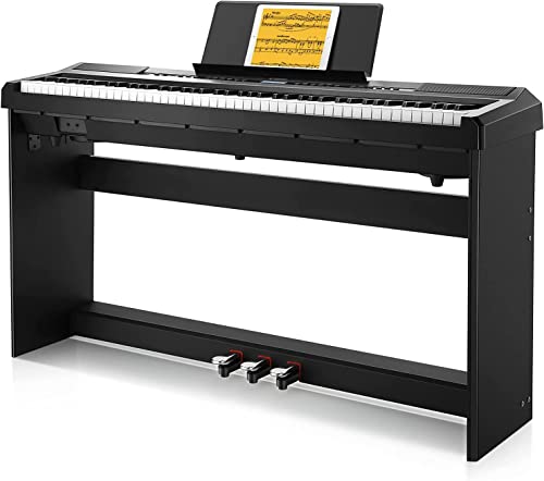 Piano Numerique Clavier 88 Touches Marteau USB MIDI 360 Sons Set