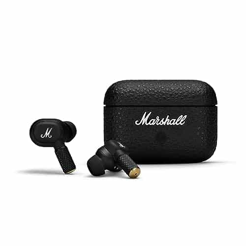 Marshall Motif II ANC - Écouteurs Bluetooth à Réduction de Bruit Active sans Fil, Écouteurs, 30 Heures d'Autonomie - Noir