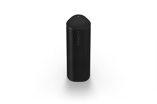 Sonos Roam 2 Enceinte Nomade sans Fil compacte - Étanche - 10 Heures d'autonomie - Noir