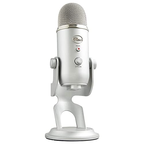 Logitech Blue Microphones Yeti - 10-Year Anniversary Edition - Microphone - USB - Argent