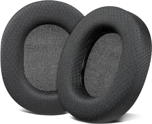 SOULWIT Mousse Coussin Coussinets pour SteelSeries Arctis 1/3/5/Arctis 7/7+/7P/7P+/7X/7X+/9/9X/Pro/Prime (Ne Convient Pas à l’Arctis Nova) Casque, Coussinets avec Mousse d'isolation phonique