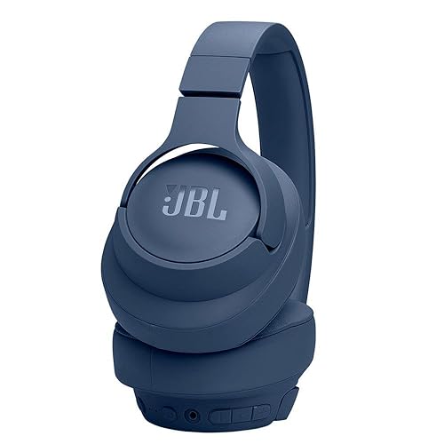 JBL Tune 770NC Casque supra-auriculaire sans fil, autonomie jusqu'à 70 h, Réduction de Bruit Adaptative, Smart Ambient, bleu