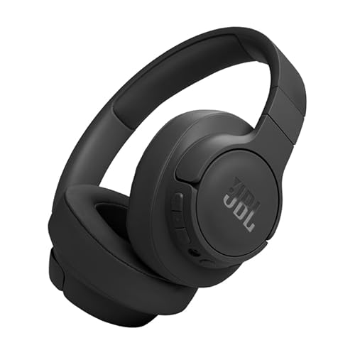 JBL Tune 770NC Casque supra-auriculaire sans fil, autonomie jusqu'à 70 h, Réduction de Bruit Adaptative, Smart Ambient, noir