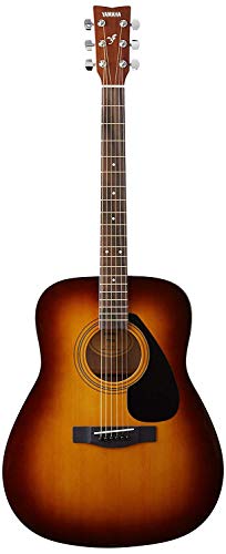 Yamaha F310 Guitare Acoustique Folk Tobacco Brown Sunburst – Guitare folk adultes 4/4 – Guitare d'étude Dreadnough