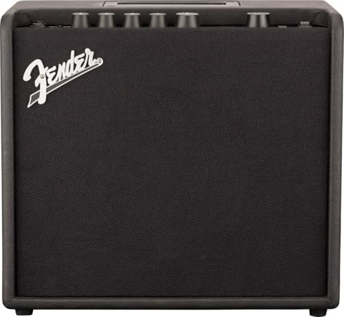 Fender Mustang LT 25, Amplificateur Combo pour Guitare Electrique, Noir