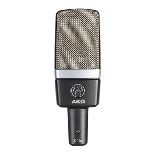 AKG C214 Microphone de Studio Statique Cardioïde Noir