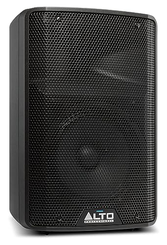 Alto Professional TX308 – Enceinte active 350W avec haut-parleur 8" pour les musiciens, DJ, bars, concerts, mais aussi à la maison et soirées karaoké