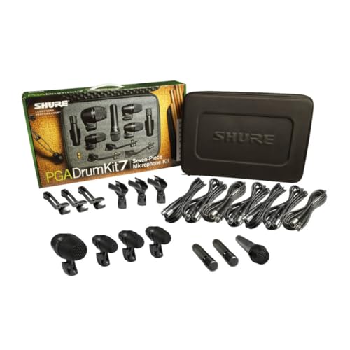 Shure Pg Alta 7 - Piece Drum Microphone Kit (Pgadrumkit7)