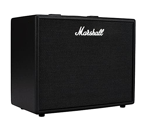 Marshall CODE 50, 50 Watt Amplificateur combo guitare, ampli d'entraînement adapté à la guitare électrique - noir