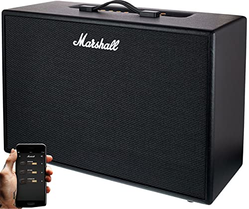 Marshall CODE 50, 50 Watt Amplificateur combo guitare, ampli d'entraînement adapté à la guitare électrique - noir